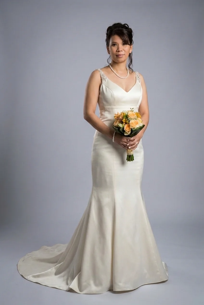 Wedding dress design - mermaid