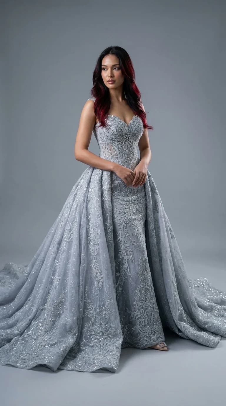 Wedding dress design - from-photo