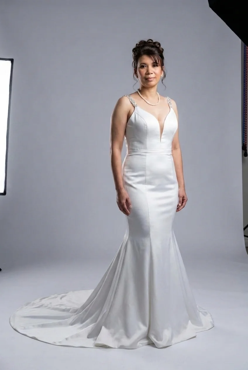 Wedding dress design - mermaid