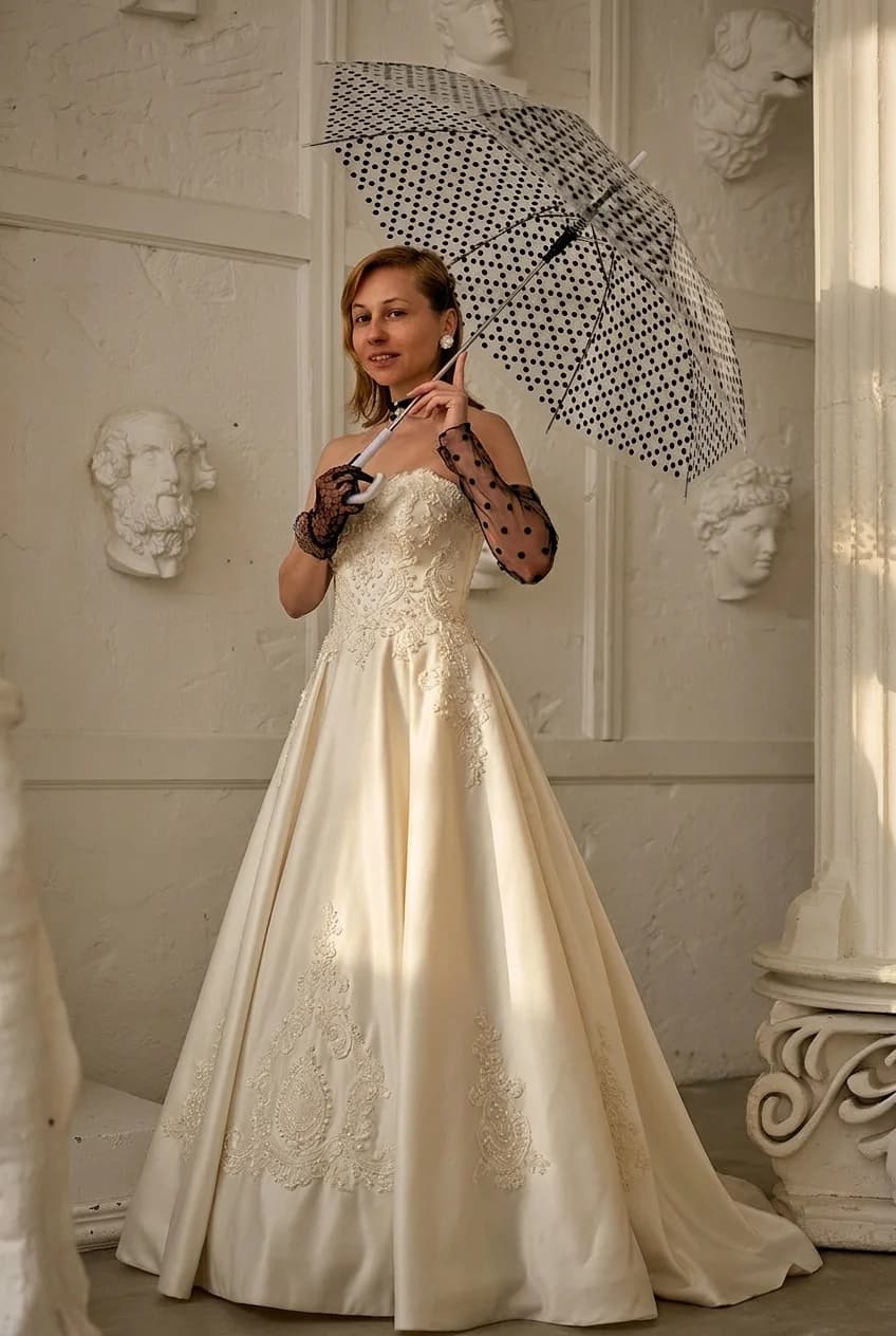 Wedding dress design - from-photo