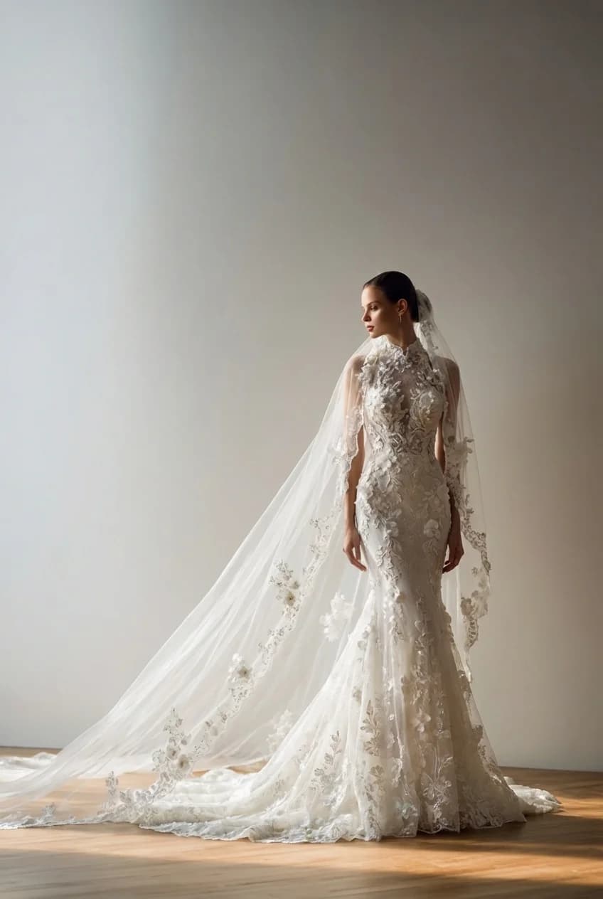 Wedding dress design - mermaid