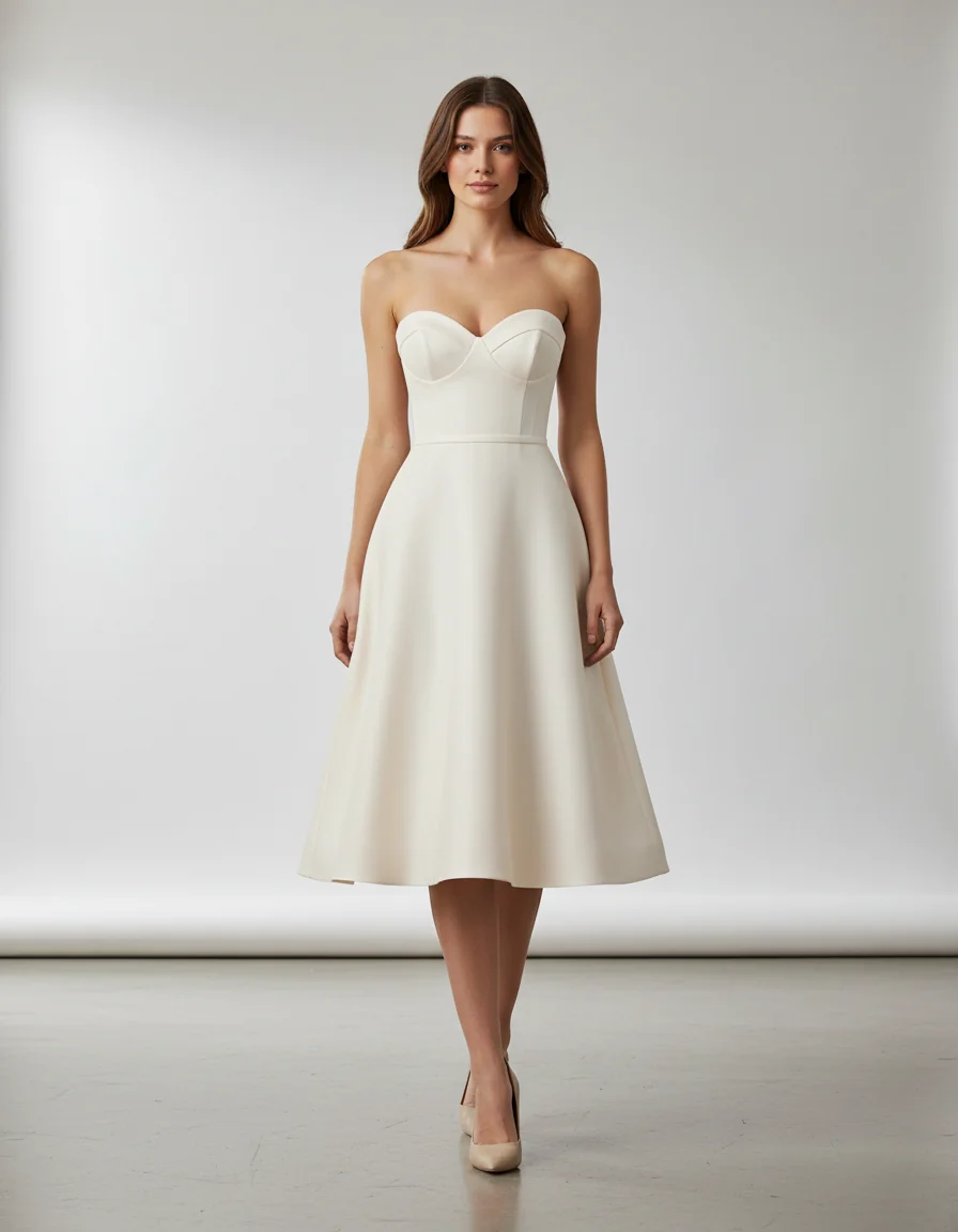 Wedding dress design - a-line