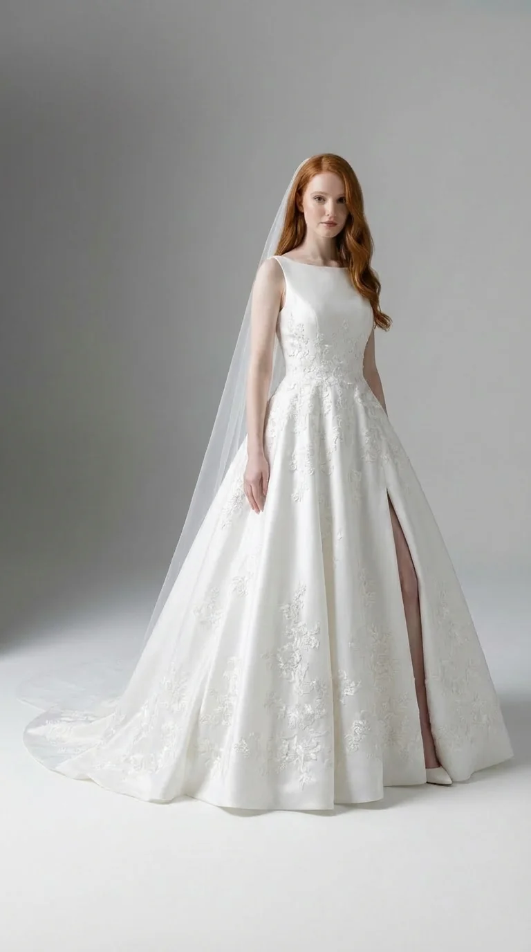Wedding dress design - ballgown