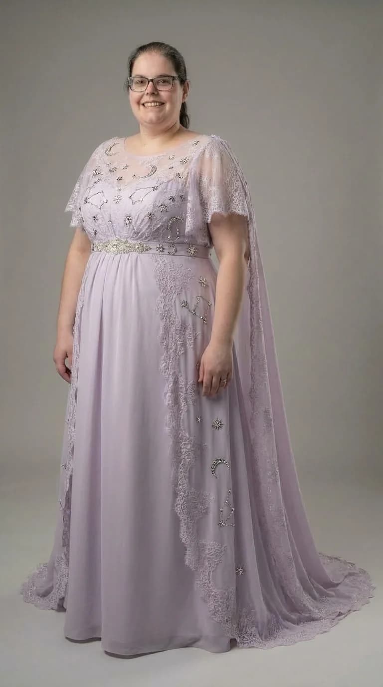 Wedding dress design - empire