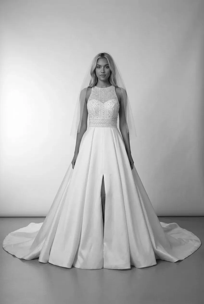 Wedding dress design - ballgown