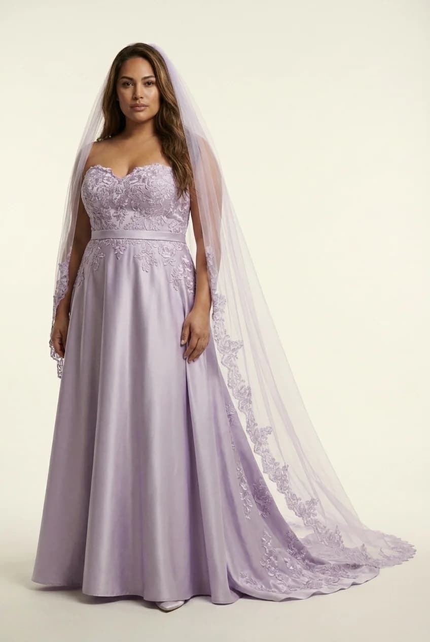 Wedding dress design - empire