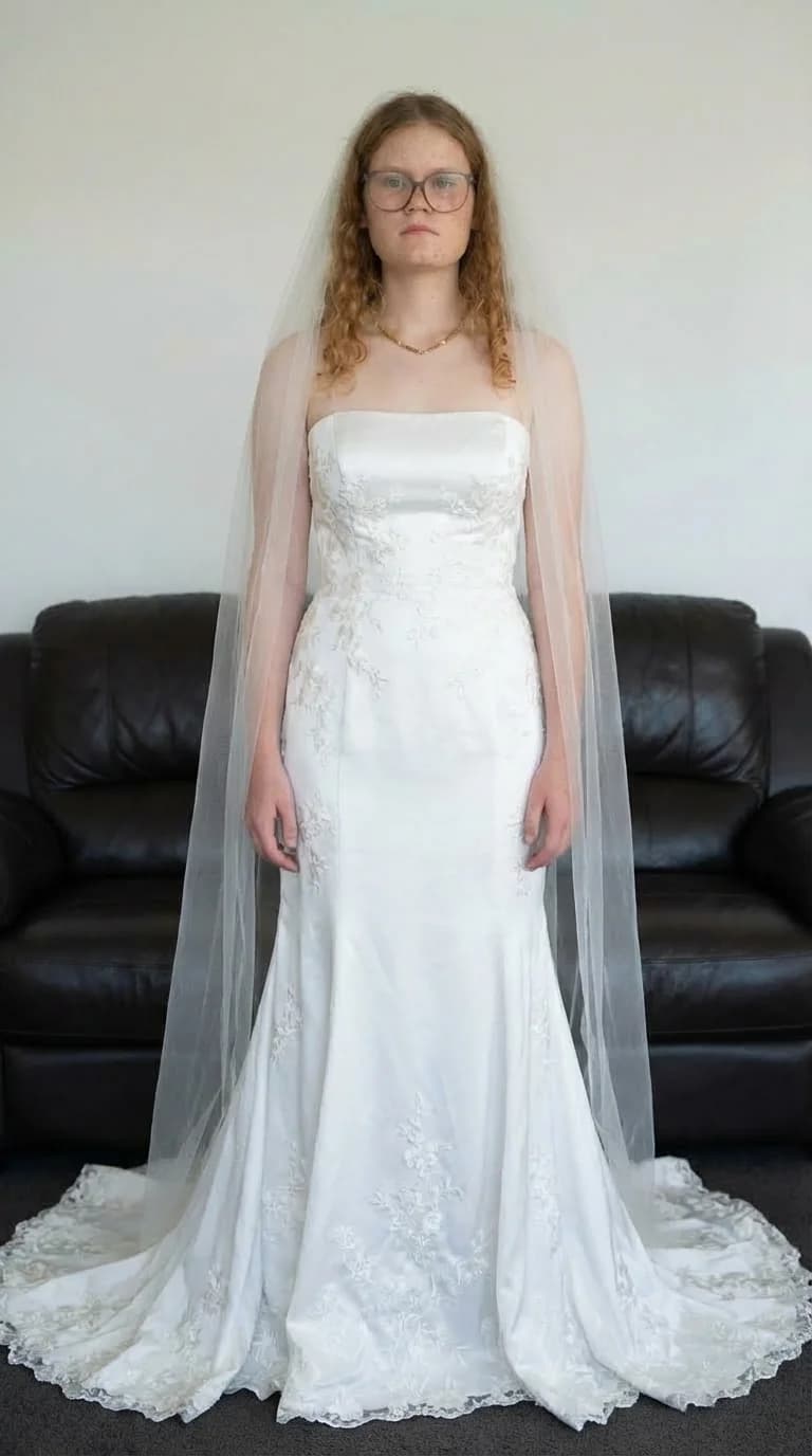 Wedding dress design - trumpet