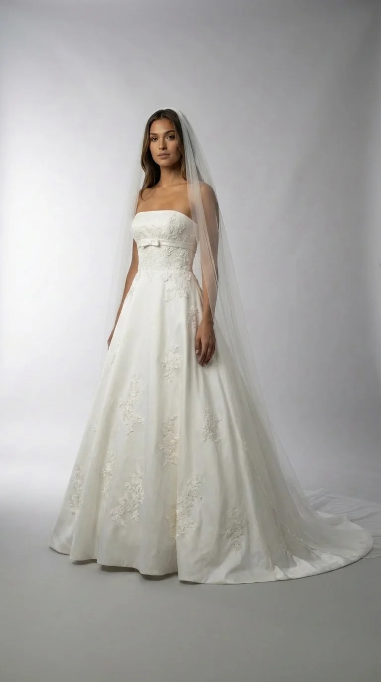 Wedding dress design - ballgown